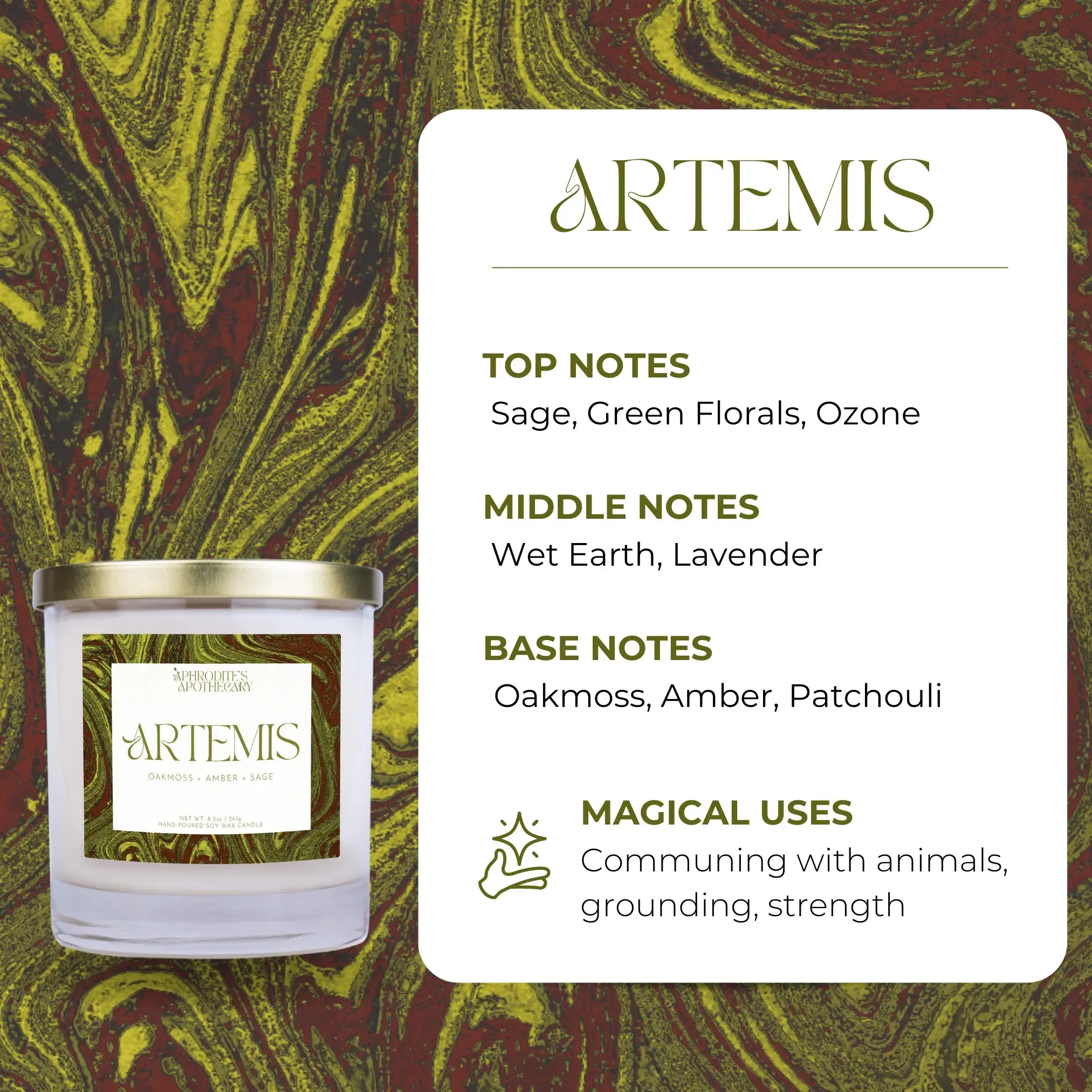 Artemis Candle