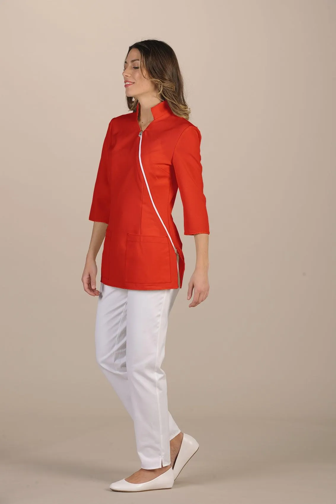 Nuraxi Women's Top - PET wash   wear - clearance