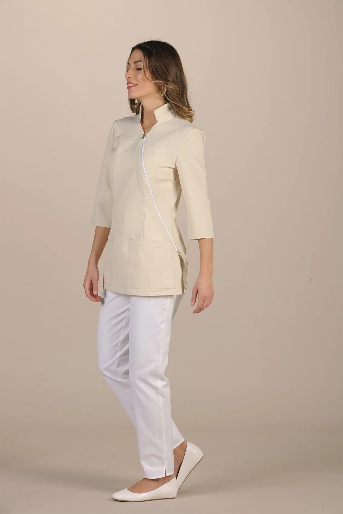 Nuraxi Women's Top - PET wash   wear - clearance
