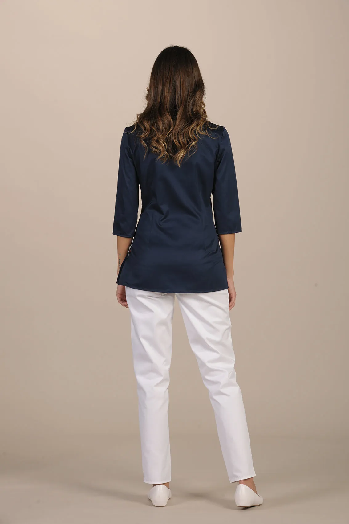 Nuraxi Women's Top - PET wash   wear - clearance