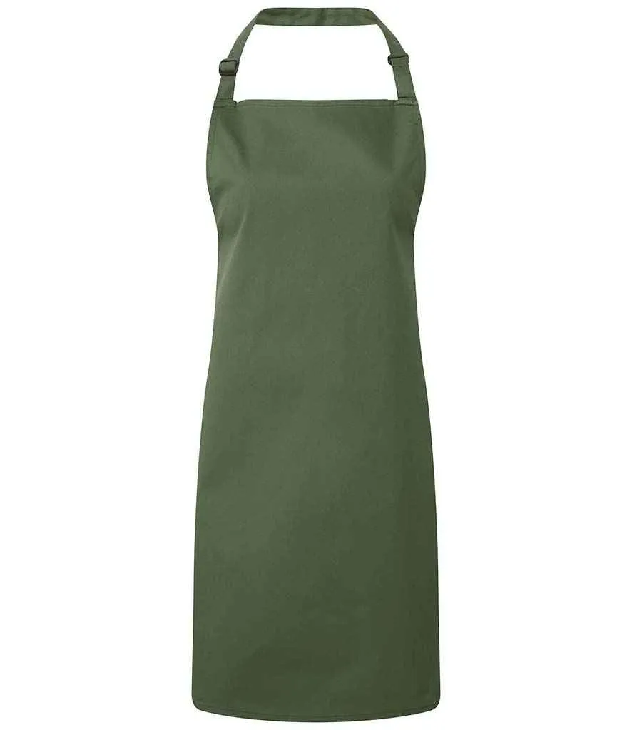 Premier 'Colours' Bib Apron | Moss