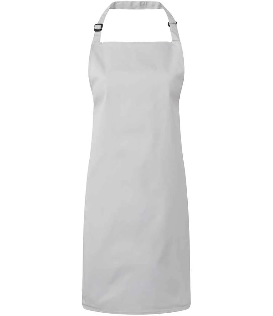 Premier 'Colours' Bib Apron | Silver